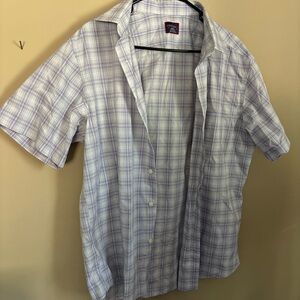 UNTUCKit Men's Lavender Plaid Button Down Shirt